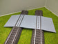Bahnübergang für Märklin C-Gleis-58x75mm - grau