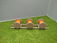 H0 Ladegut, Kabelrollen auf Palette für Schwerlast- und Rungenwagons - beige / orange