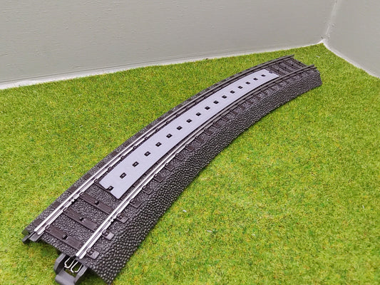 H0 Zubehör - Schwellenbohlen gebogen für Märklin C Gleis R1 - 128,5 mm