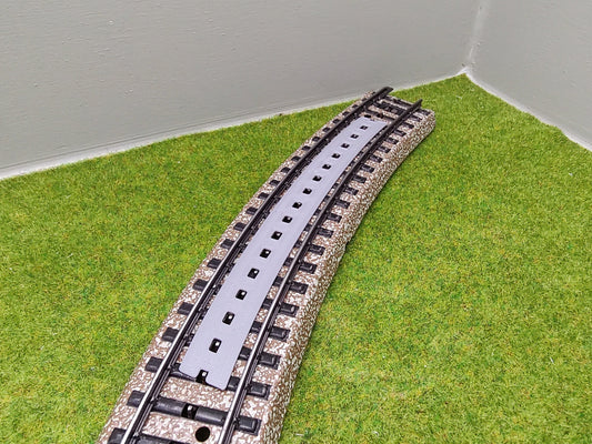 H0 Zubehör - Schwellenbohlen gebogen für Märklin M Gleis 5200 - 135 mm