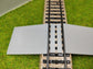 Bahnübergang H0 für Märklin M-Gleis-50x40mm - grau