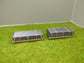 Ladegut H0 - Ladegut Set -  Stahlplatten auf Palette für Schwerlast- / Rungenwagons