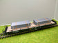Ladegut H0 - Stahlplatten auf Palette für Schwerlastwagons