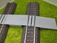 Bahnübergang H0 für Märklin C-Gleis-58x30mm - grau