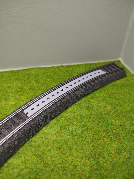 H0 Zubehör - Schwellenbohlen für Märklin C Gleis R2 30 Grad - 129,5 mm