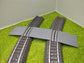 Bahnübergang H0 für Märklin C-Gleis-58x40mm - grau